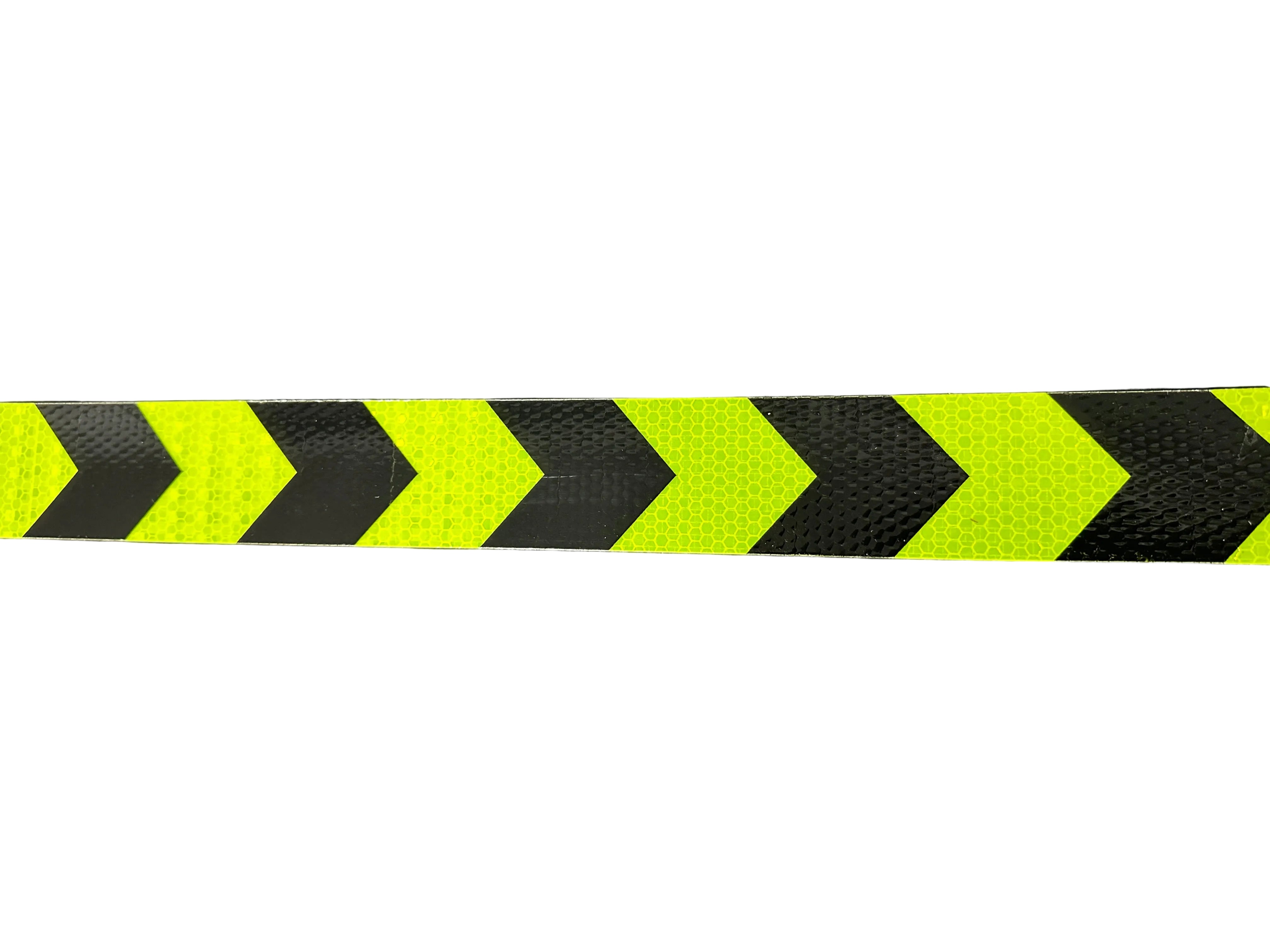 Reflective Safety Vehicle Tape - ARROW Black/Yellow - 50mm Width Adhesive