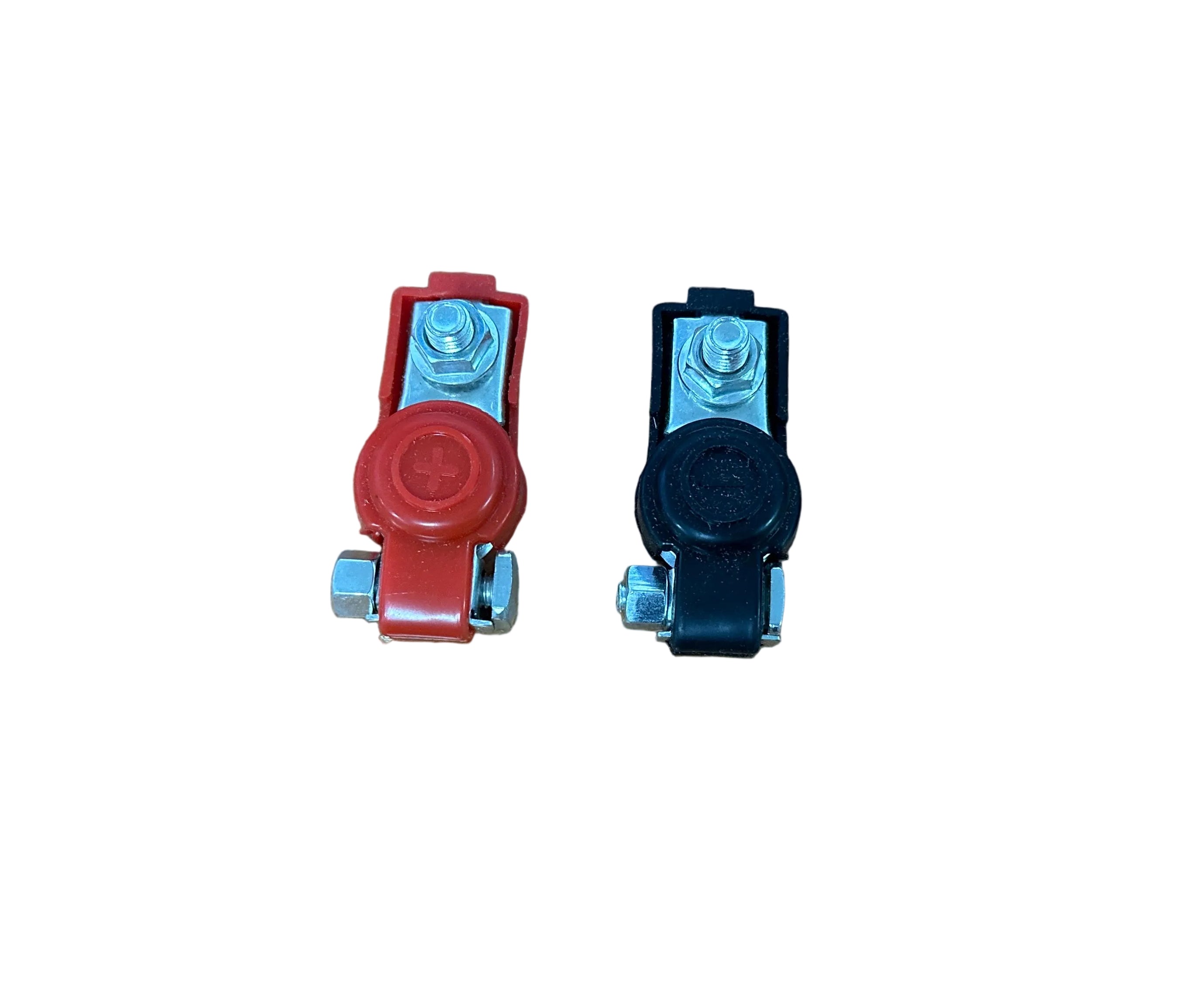 Positive / Negative Car Battery Terminal Clamp Cross Style Japan
