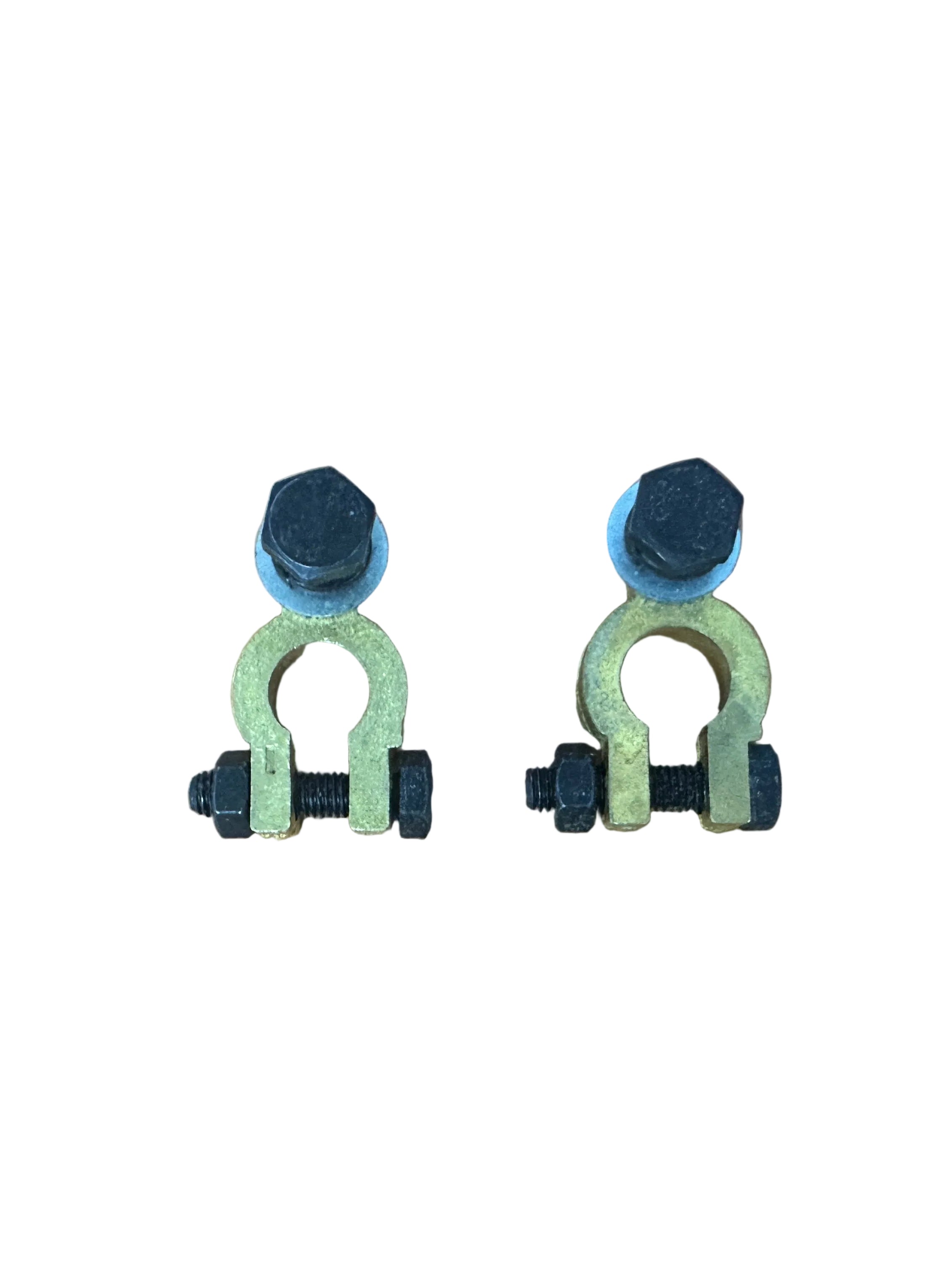 Positive / Negative Car Battery Terminal Clamp 210Grams Brass Starwood