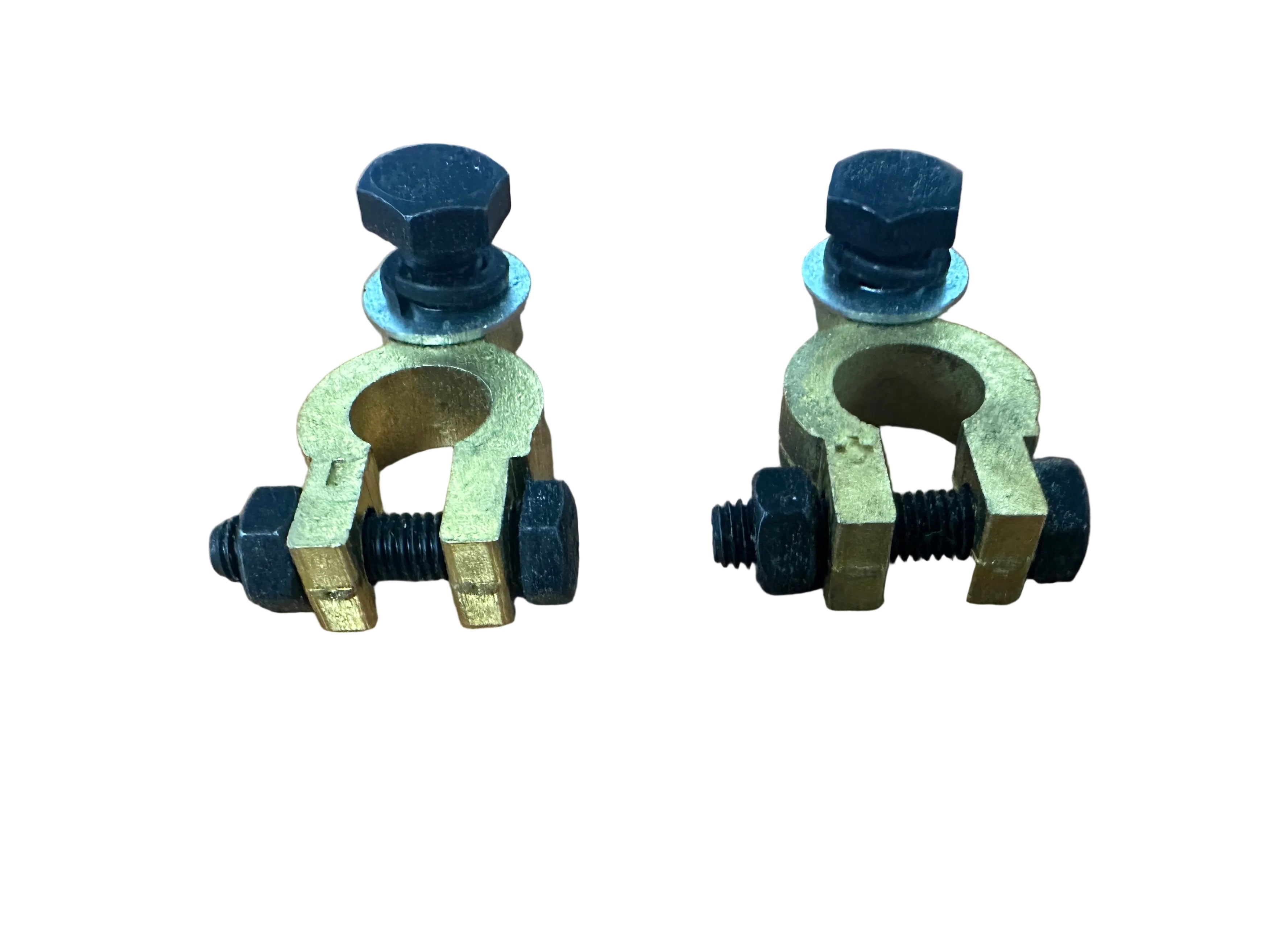 Positive / Negative Car Battery Terminal Clamp 210Grams Brass Starwood