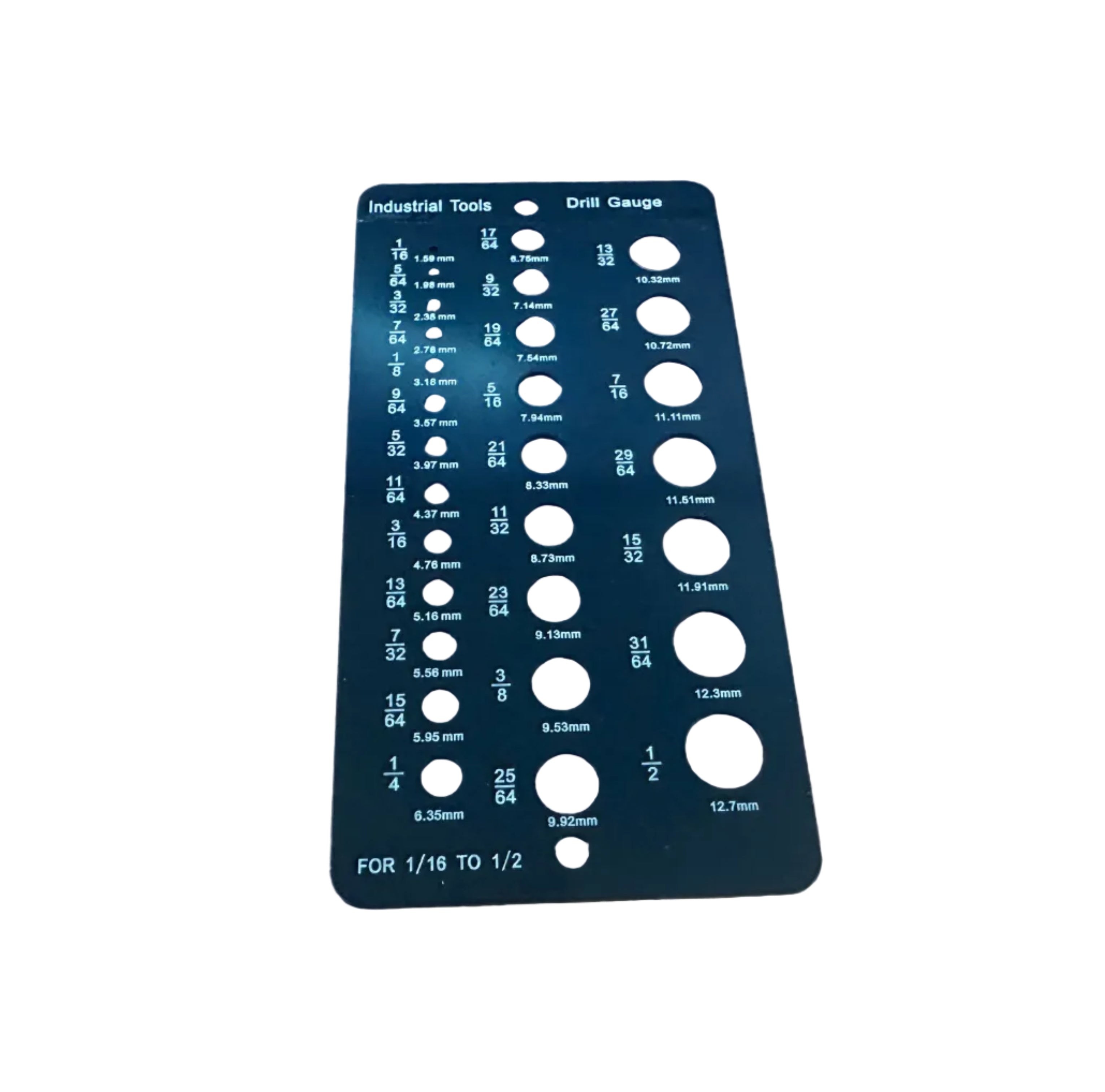 Drill Hole Metric / Imperial Screw Wire Gauge