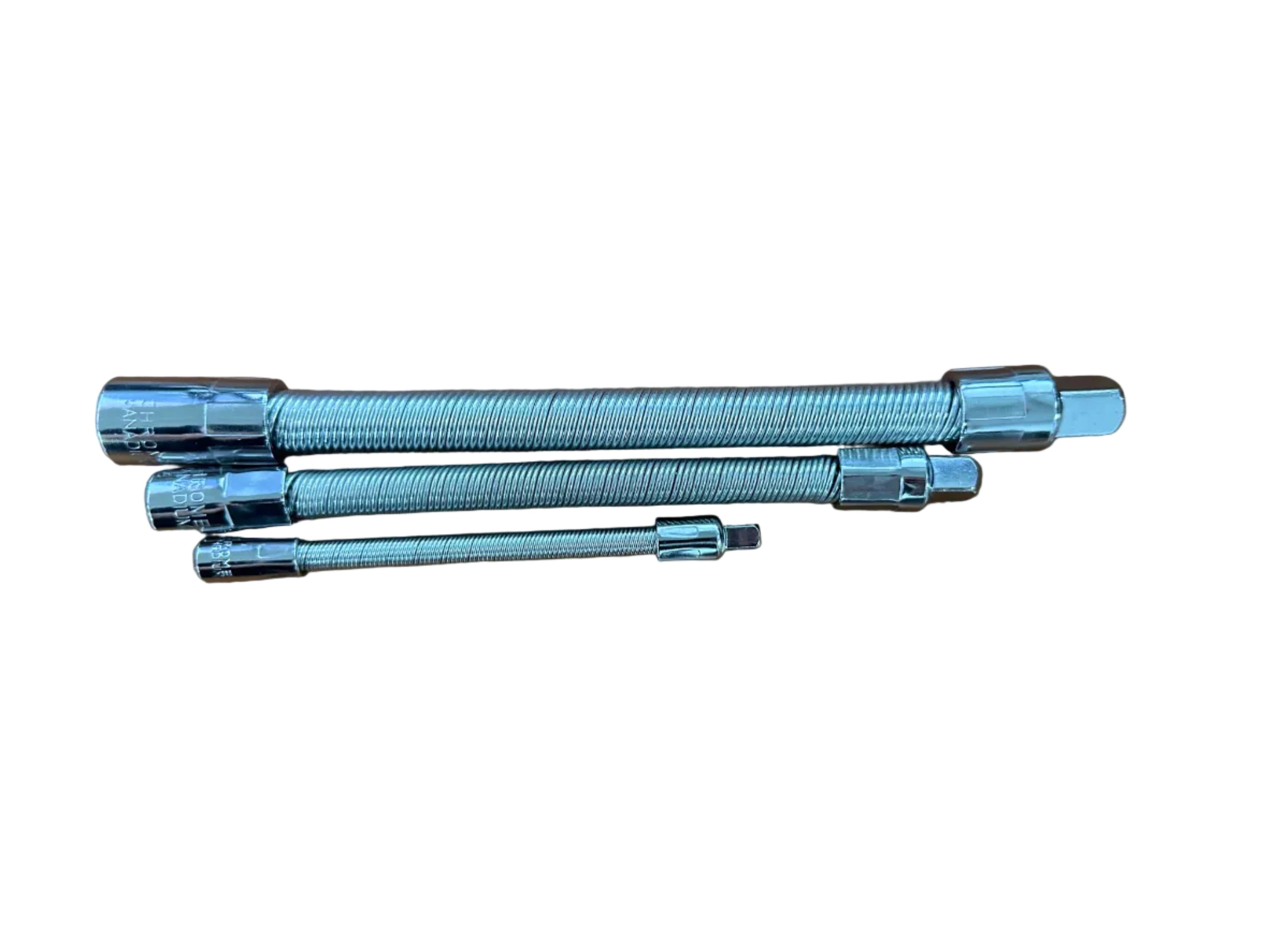 3x Flexible Socket Extension Bits 1/2" 1/4" 3/8" Drive Impact Drill Bit