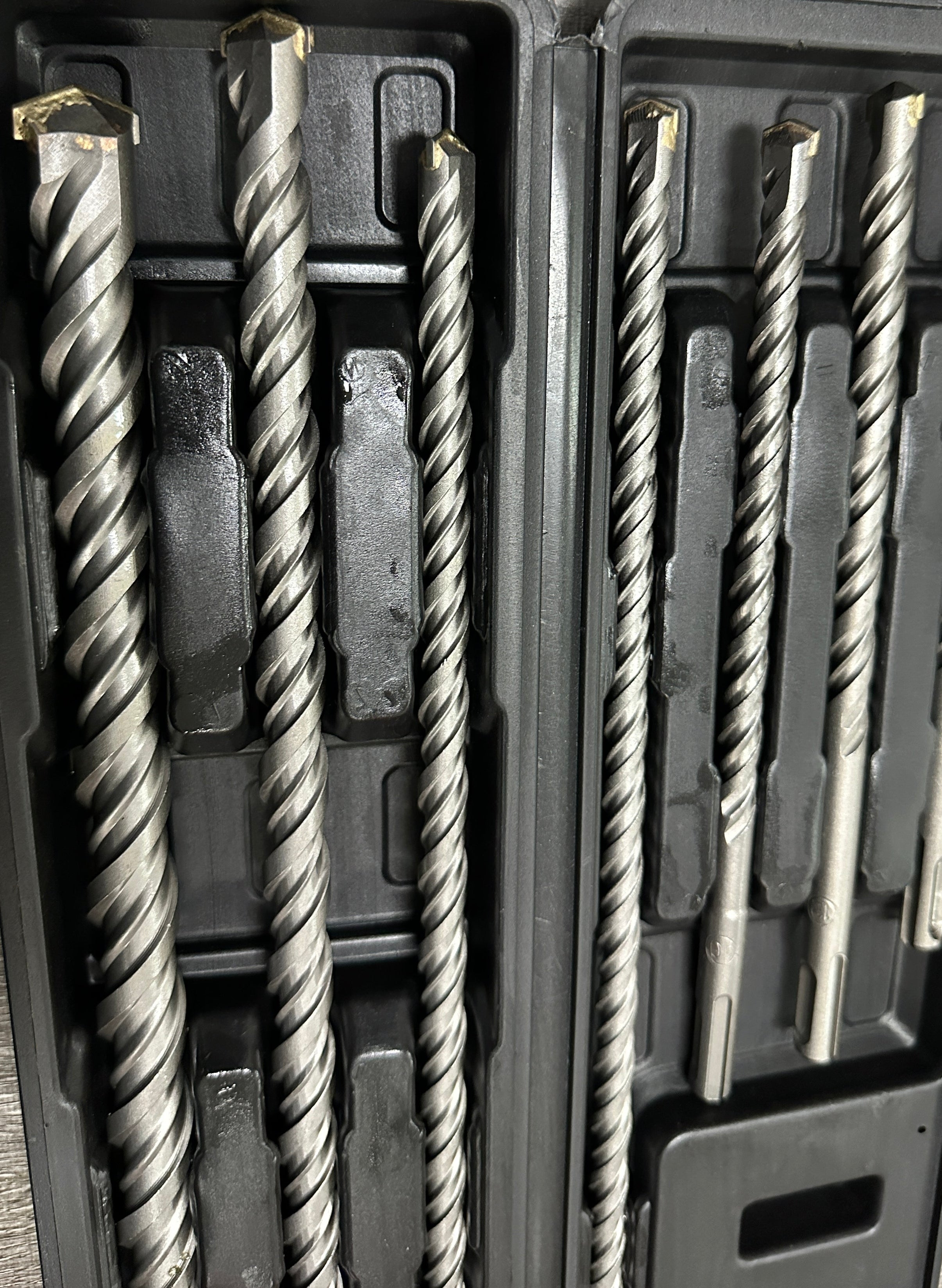 SDS Plus Rotary Hammer Drill Bit 11 Piece Set 450mm