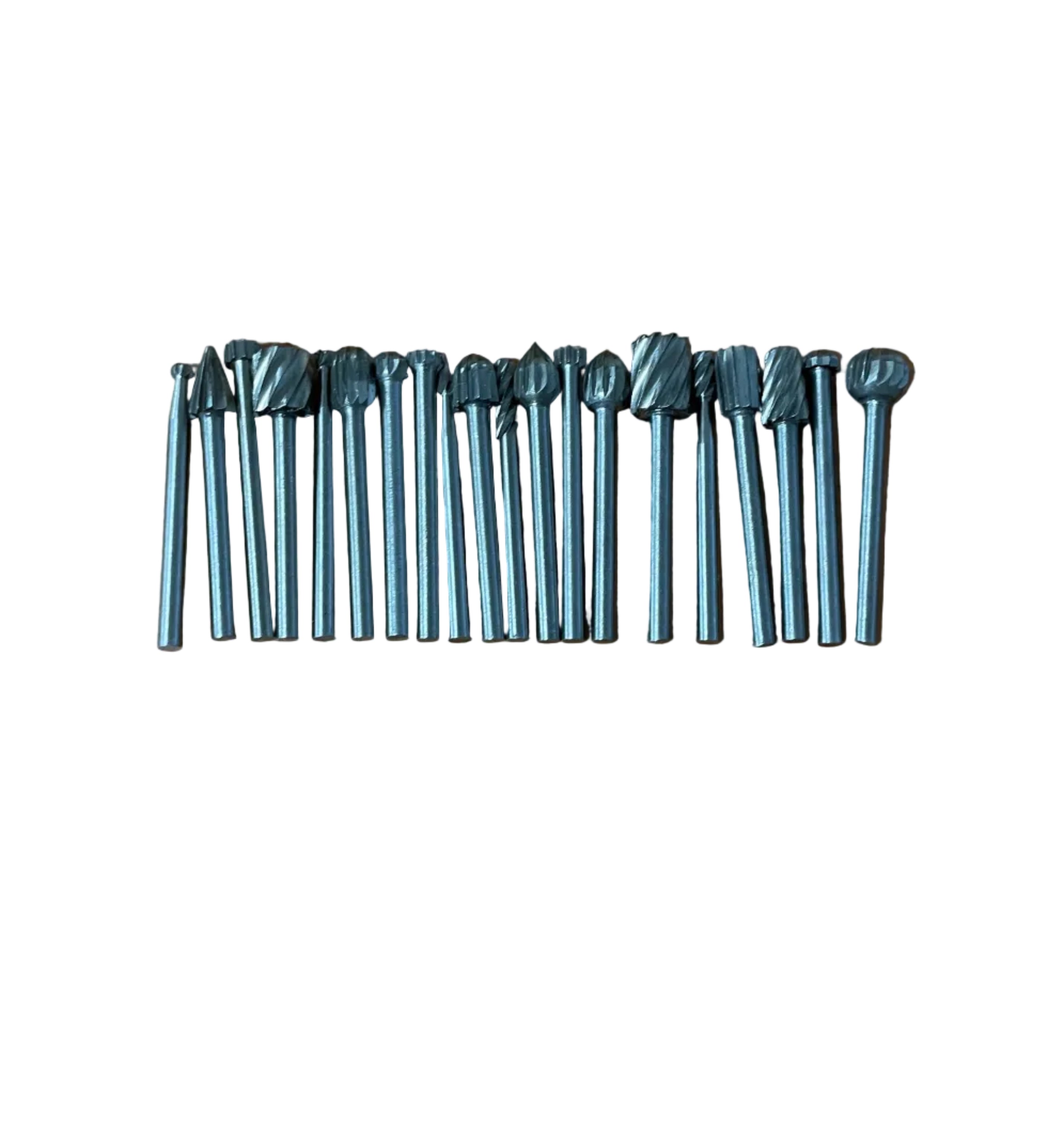 20x Solid Carbide Burrs For Dremel Rotary Tool
