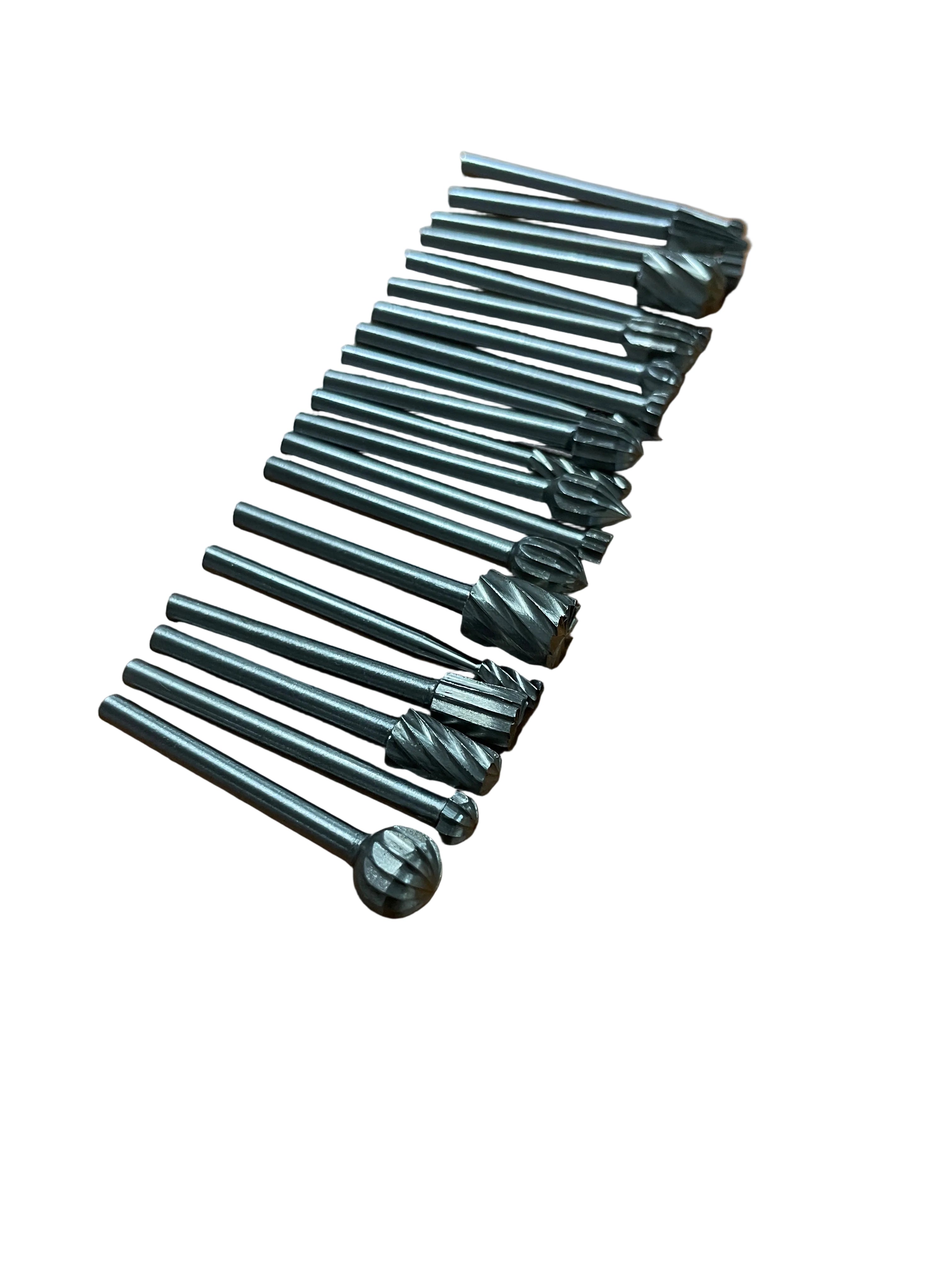 20x Solid Carbide Burrs For Dremel Rotary Tool
