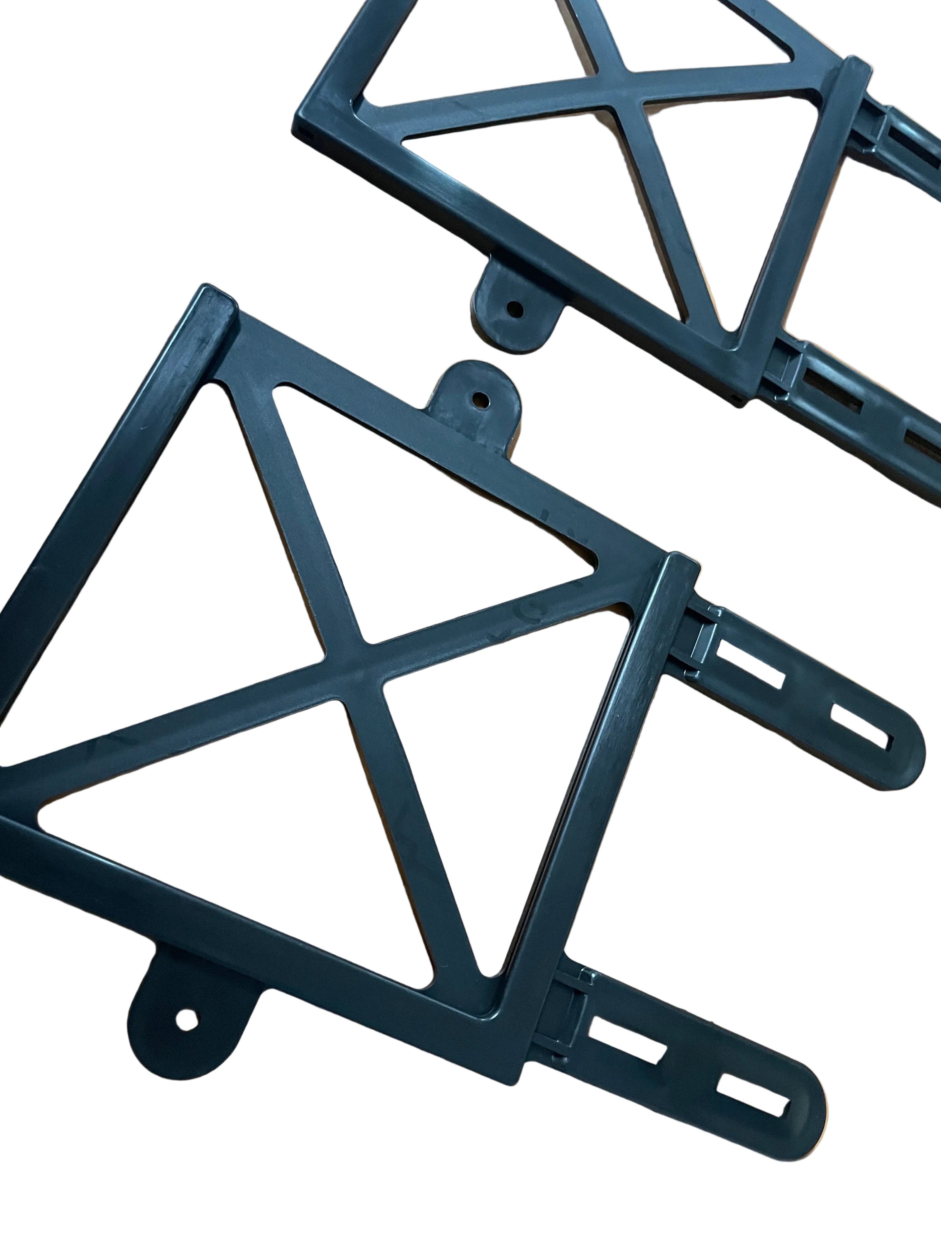 2x P + L Plate Holder Frame Car / Motorcycle Bracket