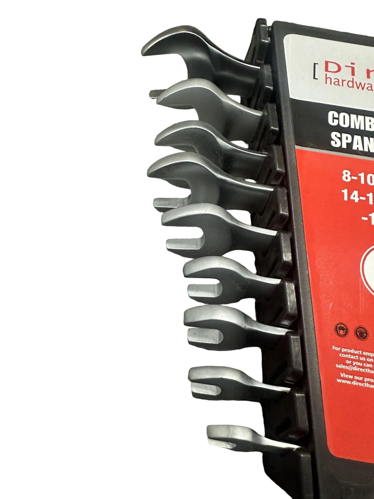 8-19mm Metric Combination Spanner Wrench - 9pcs Set