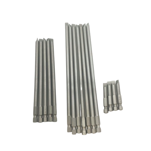 SL6 Straight / Flat Driver Bits (Packs of 10)