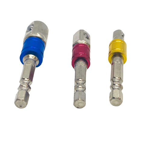 3 piece Adapter Extension Set - 1/4" 3/8" 1/2"