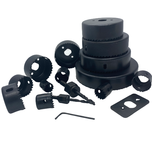 Wood Hole Saw Drill Bit - 16 Piece Set