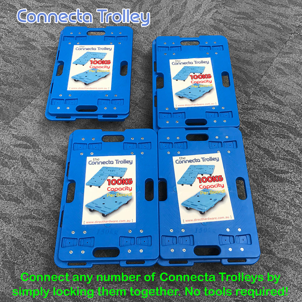 Connecta Trolley - 4 Pack