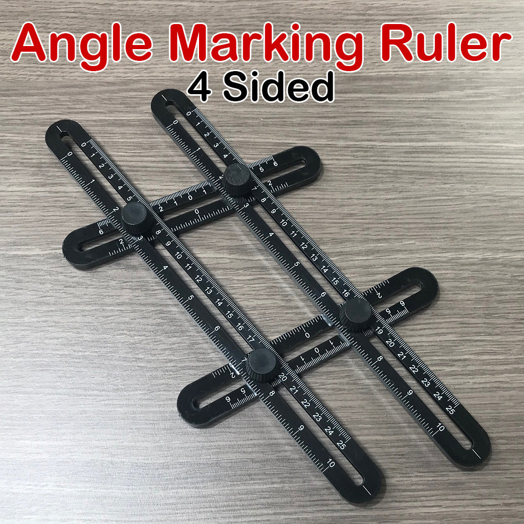 Four Sided Angle Marking Ruler