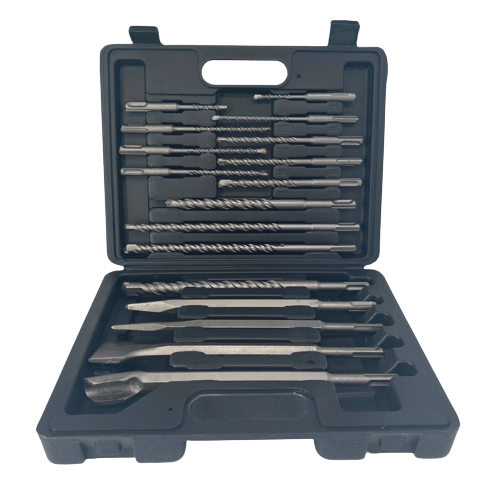 SDS Plus Rotary Hammer Drill 17 Piece Set