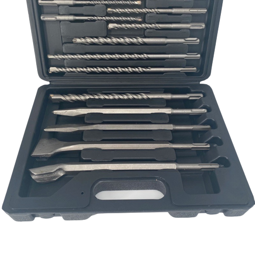 SDS Plus Rotary Hammer Drill 17 Piece Set