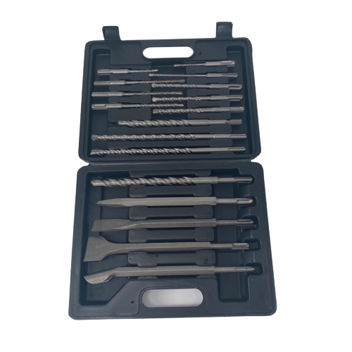 SDS Plus Rotary Hammer Drill 17 Piece Set