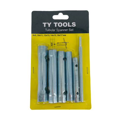 Tube Spanner Kit - 6 Piece Kit
