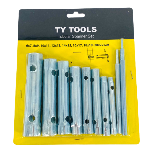 Tube Spanner - 10 Piece Set