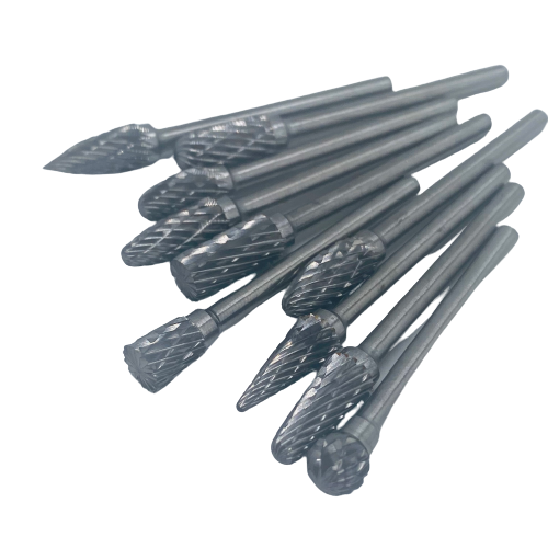 Tungsten Carbide Burrs - 10 Piece Set