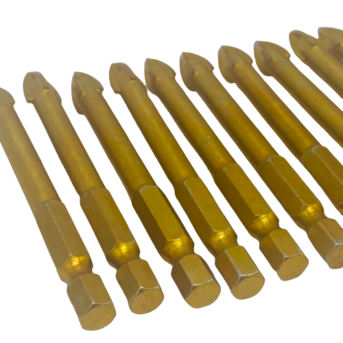 8mm Tile Drill Bits - 10 Pieces