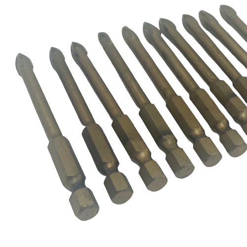 6mm Tile Drill Bits - 10 Piece Set