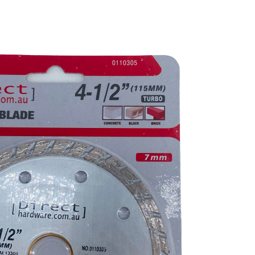 Grinder Blades - 115mm Masonry Diamond (Turbo)