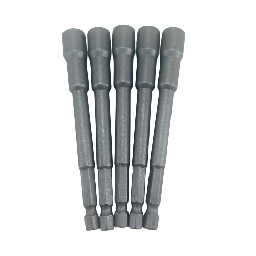 8mm 100mm Long Hex Socket - 5 Pieces