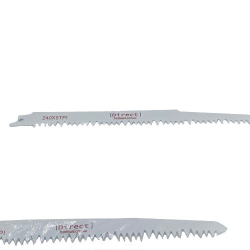 Reciprocating Pruning Saw Blades - 240mm / 5TPI (Packs of 5)