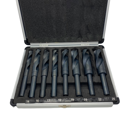 8 Piece Reduced 1/2" Shank Drill Bit Set