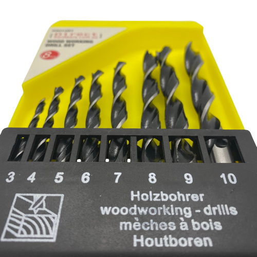 8 Piece Wood Working Heavy Duty Drill Set