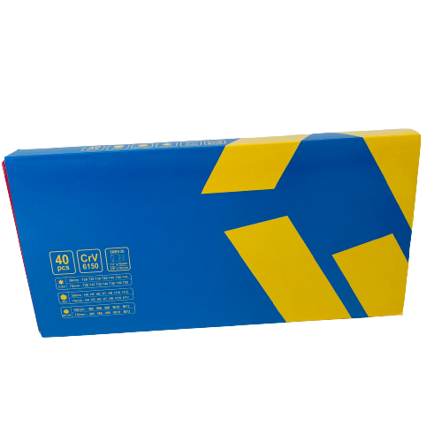 40 Piece Torx Allen Key Hex Socket Set
