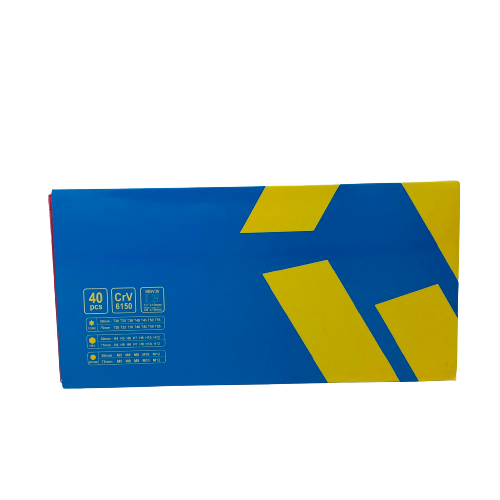 40 Piece Torx Allen Key Hex Socket Set