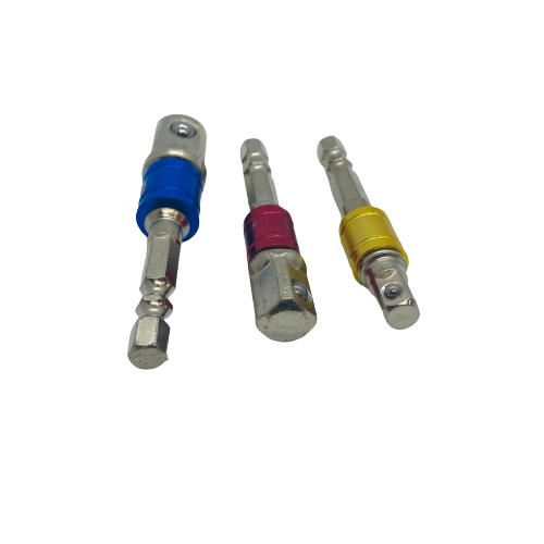 3 piece Adapter Extension Set - 1/4" 3/8" 1/2"