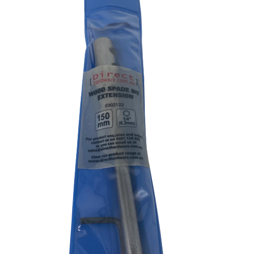 Wood Drill Spade Bit Set 300mm + 150mm with Allen Key