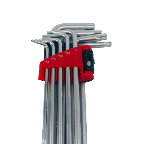 27 Piece - Allen Hex Key + Tamper Proof Torx Key + Ball Head Key Set