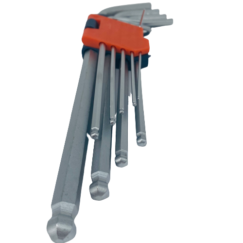 27 Piece - Allen Hex Key + Tamper Proof Torx Key + Ball Head Key Set