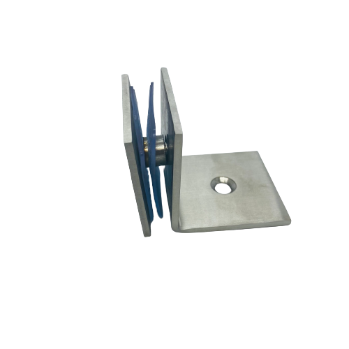 Shower Screen Wall to Glass 90° Clamp