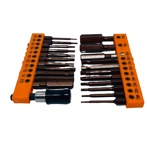 23 Piece Allen Key / Hex Head Bits Set