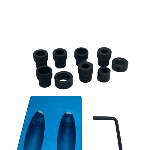 15 Degree Dowel Jig Drill Guide Set (17PCS set)