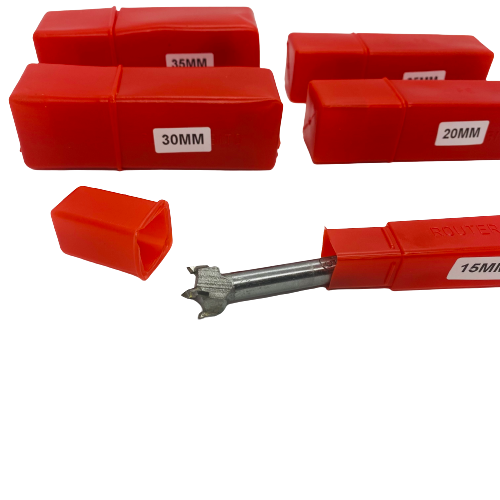 5 Piece Forstner Woodworking Drill Bit Set (15-35mm)