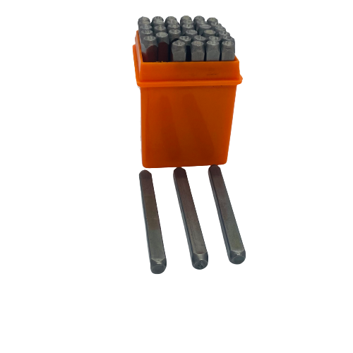 Letters and Numbers Stamp Punch Set - 37 Pieces