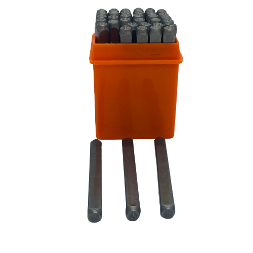 Letters and Numbers Stamp Punch Set - 37 Pieces