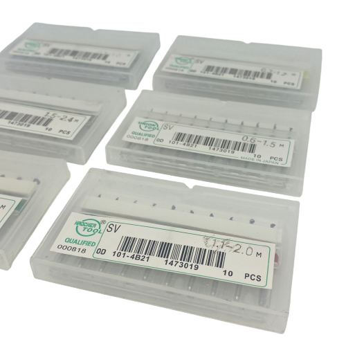 Tungsten Carbide Micro Drill Bits - Pack Set of 10