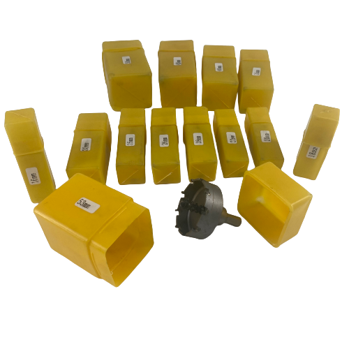 Metal Alloy TCT Hole Saws (16-53mm) - 13 Piece Set