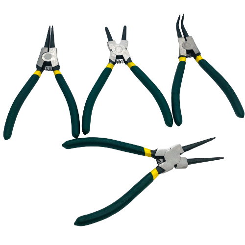 4 Piece 175mm Circlip Plier Set