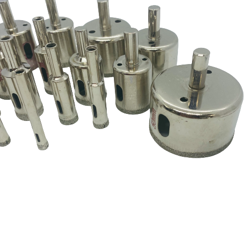 Diamond Glass Cutter Hole Saw - 16 Piece Set
