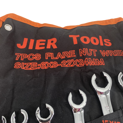 7 Piece Flare Nut Spanner / Wrench Set