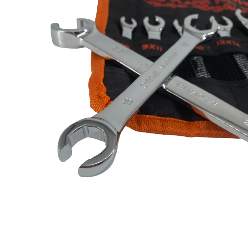 7 Piece Flare Nut Spanner / Wrench Set