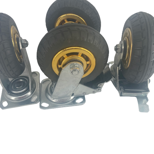 6" (150mm) Heavy Duty Swivel Castor Wheels - 4 Piece Set