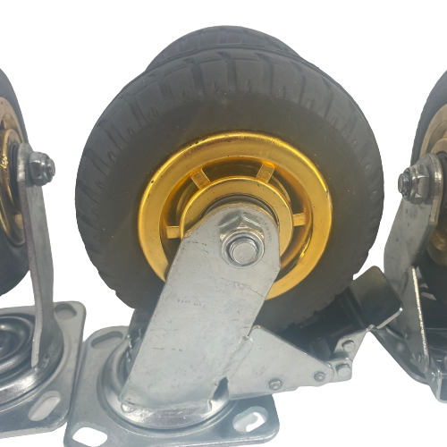 6" (150mm) Heavy Duty Swivel Castor Wheels - 4 Piece Set