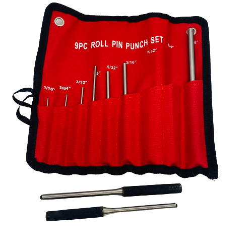 Roll Pin Punch - 9 Piece Set